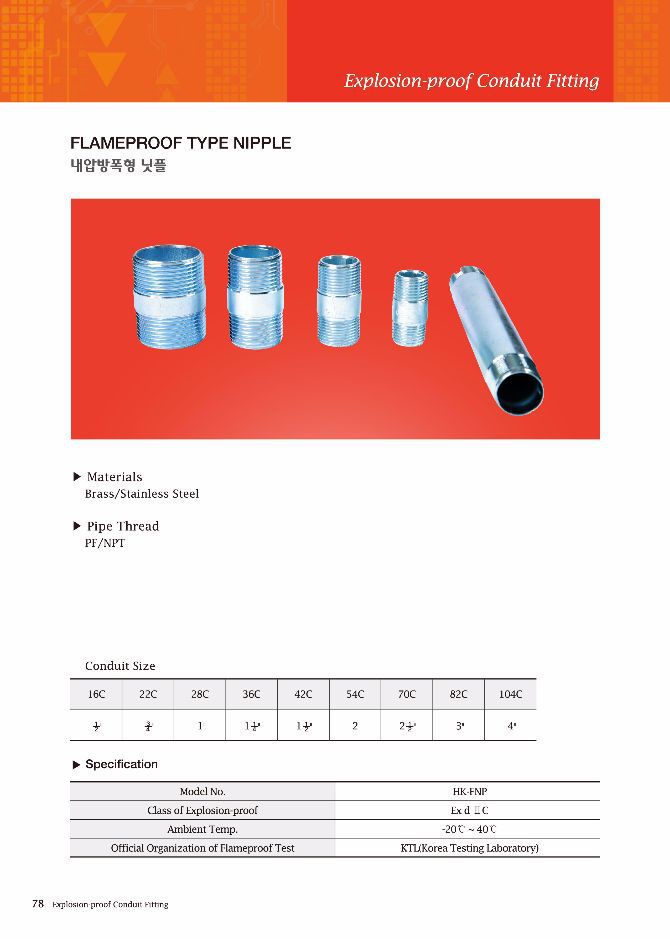 내압방폭형 닛플